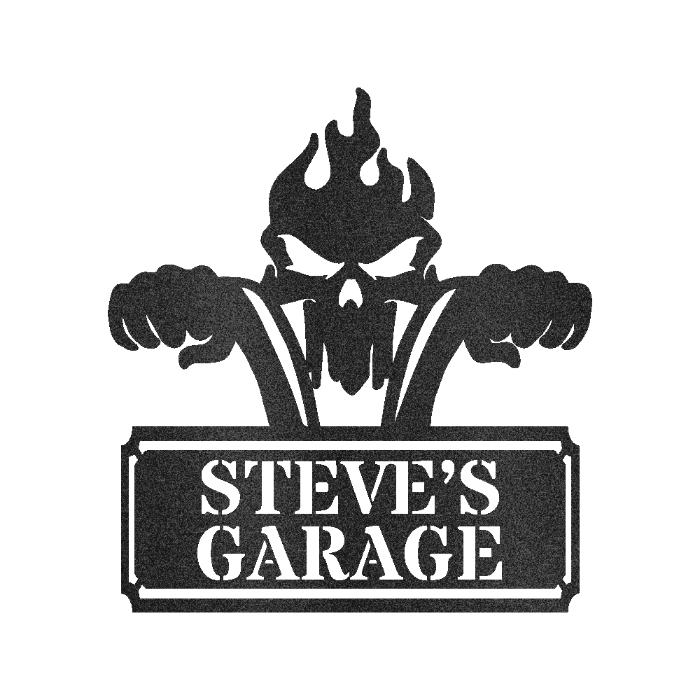 Garage Sign - Custom Metal Sign, Gift For Him, Christmas Gifts For Dad