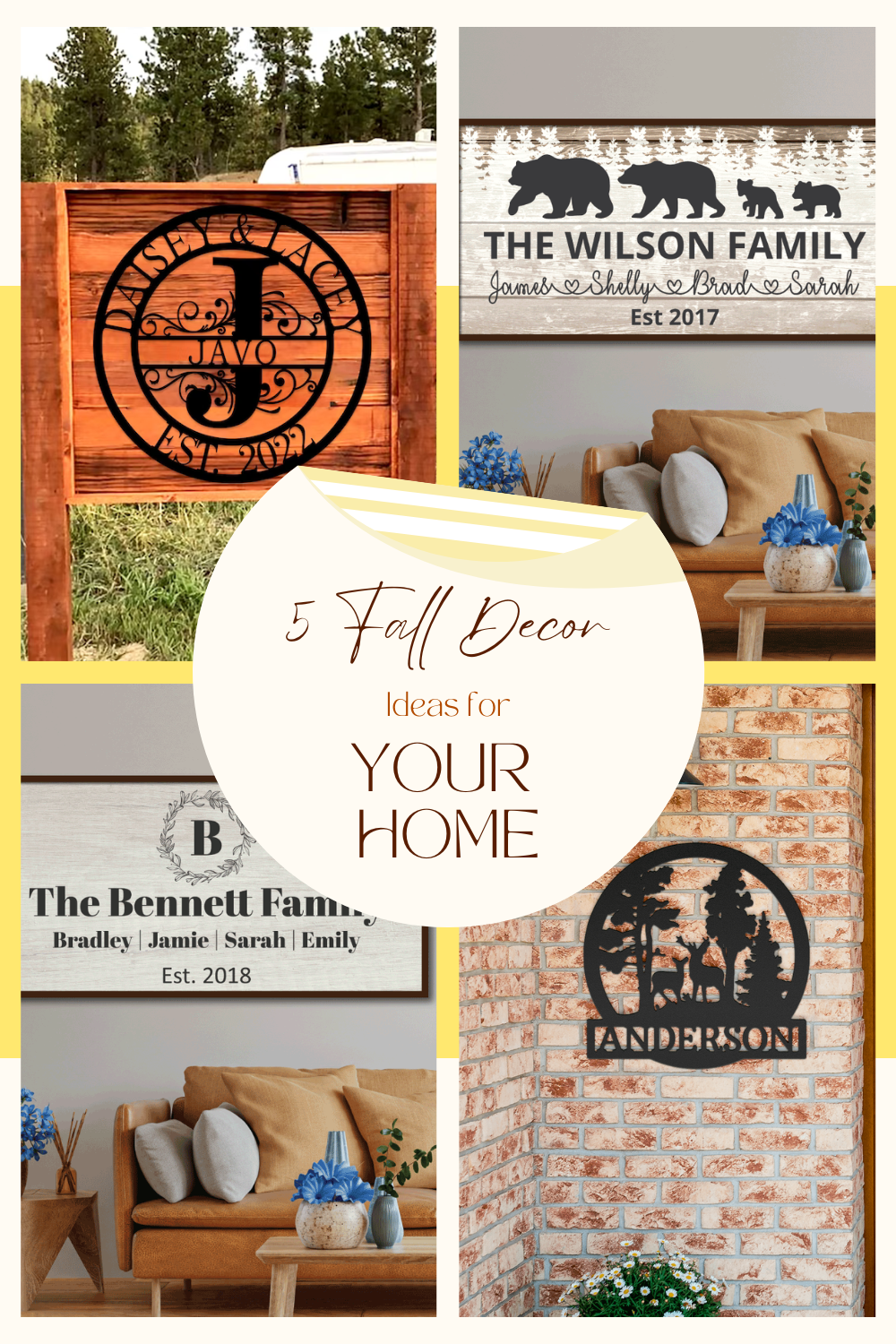 5 Charming Fall Decor Ideas for the Home