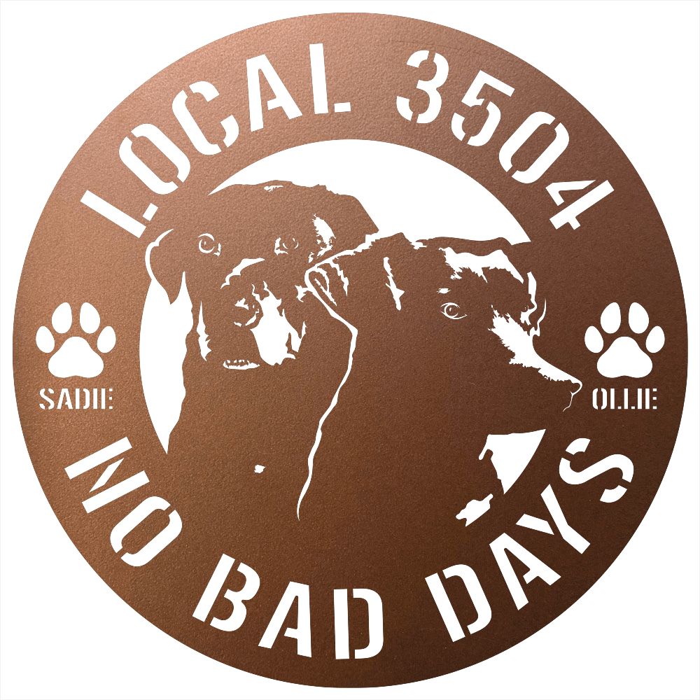 8808 - Custom Steel Wall Decor Copper