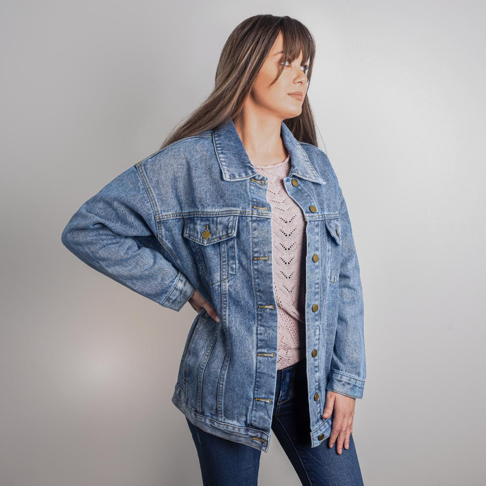 Oversized Women Denim Jacket