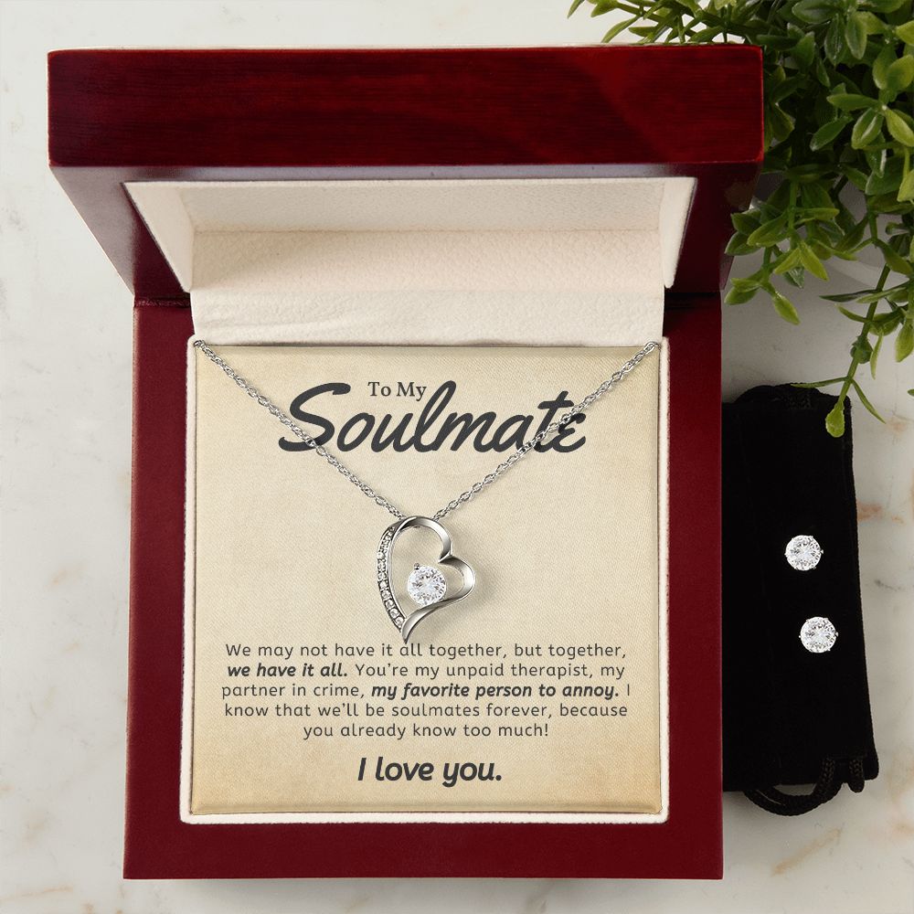 My Favourite Person To Annoy Gift For Soulmate Forever Love Necklace