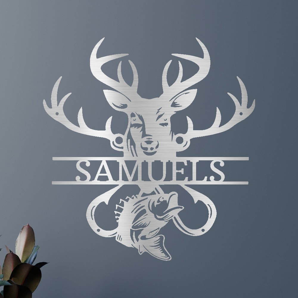 Campfire Personalized Gifts - Custom Metal Sign Silver