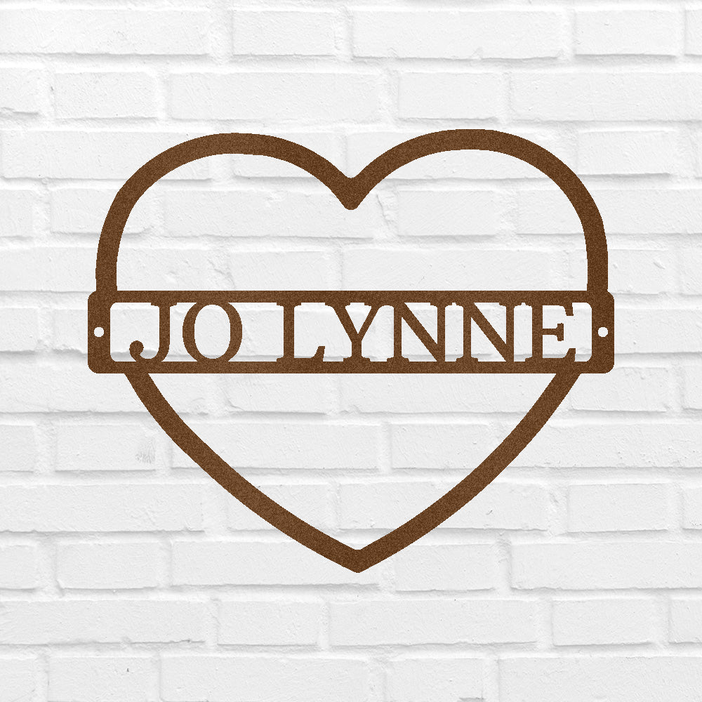 Mother’s Day Gift - Personalized Metal Sign - Custom Wall Art for Mom Copper