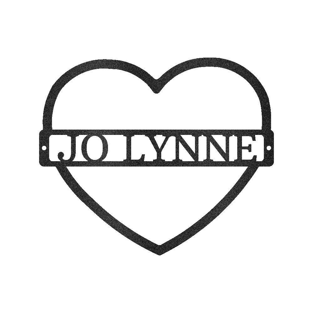 Mother’s Day Gift - Personalized Metal Sign - Custom Wall Art for Mom Black