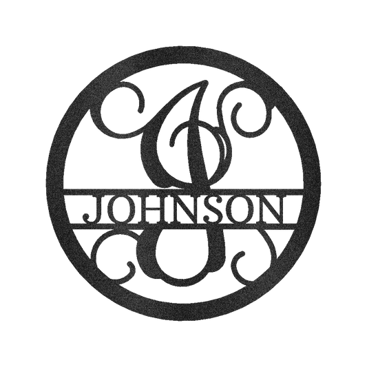 Ball of Yarn & Hook – Custom Metal Sign for Crochet Lovers