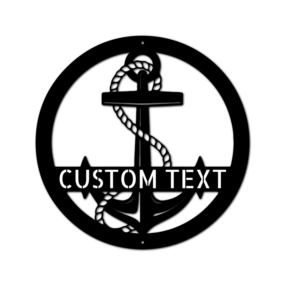 Crest Sign Personalized Gifts - Custom Metal Sign, Split Letter, Last Name, Wedding Gift