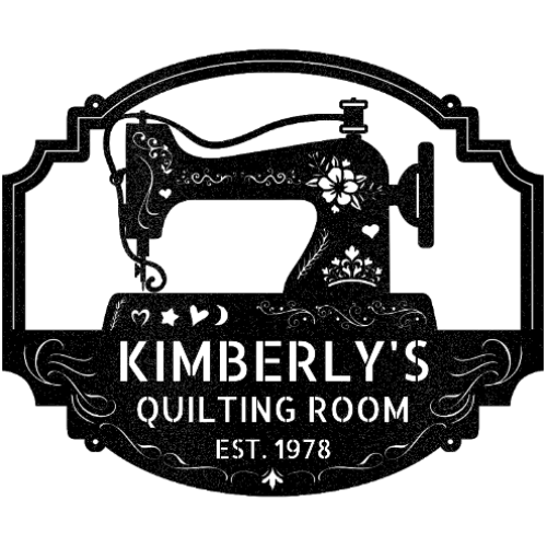 Custom Sewing & Quilting Room Metal Sign - Wall Decor