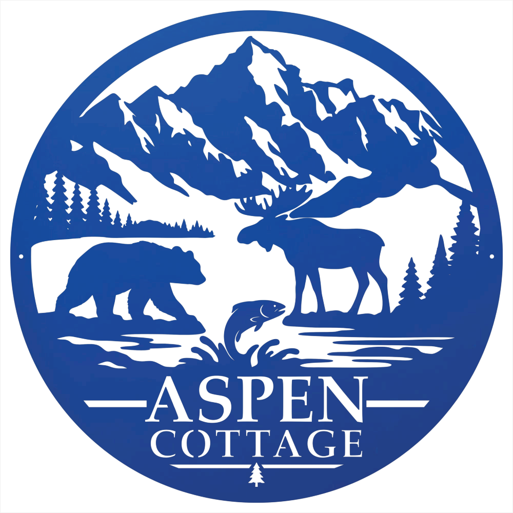 9568 - Mountain Sign Blue
