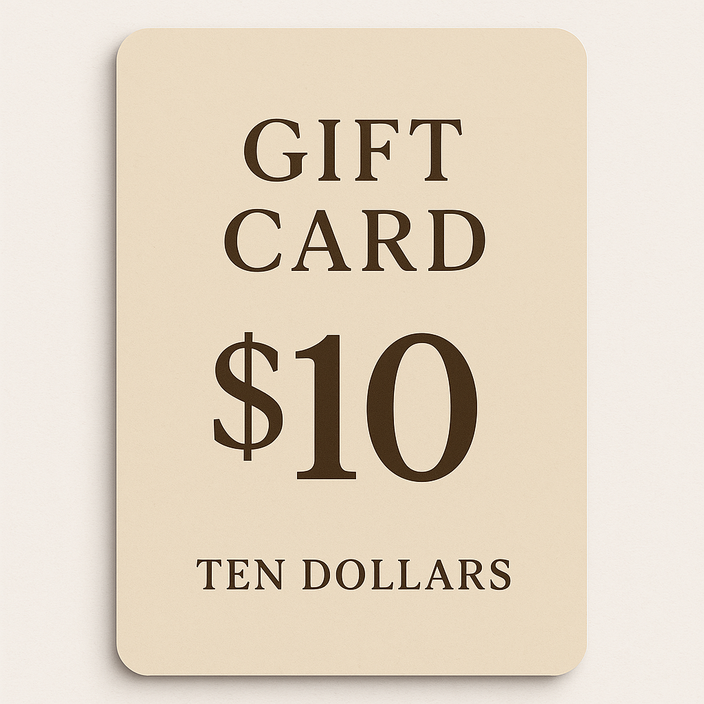 Gift Card - 10$ Value