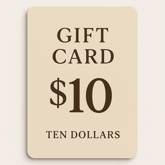 Gift Card - 10$ Value