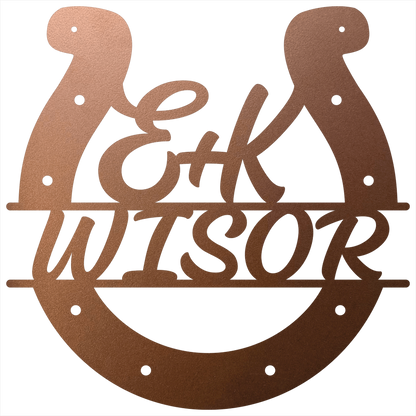 Custom Horseshoe Quote Copper