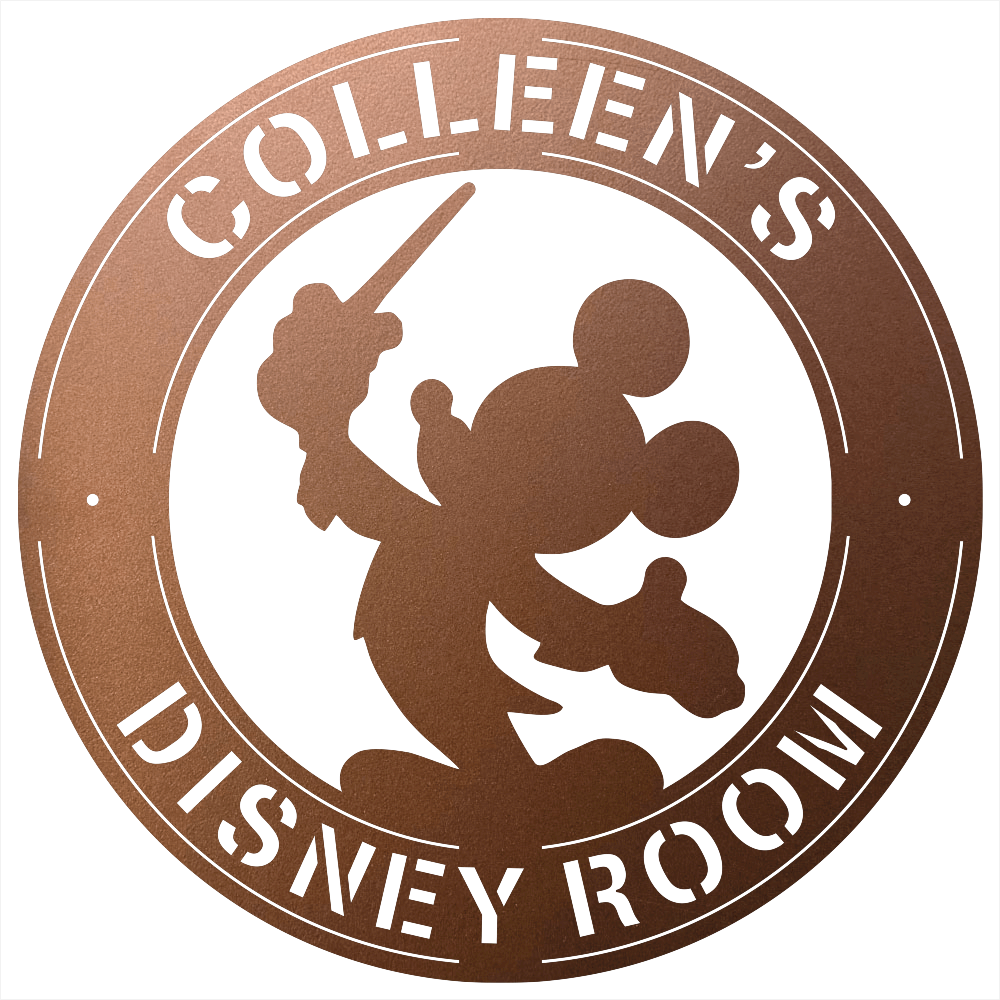 8819 - Custom Steel Wall Decor Copper
