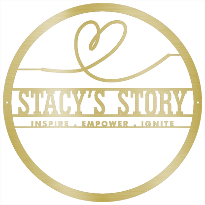 Stacy Sign Custom Design - Custom Steel Wall Decor