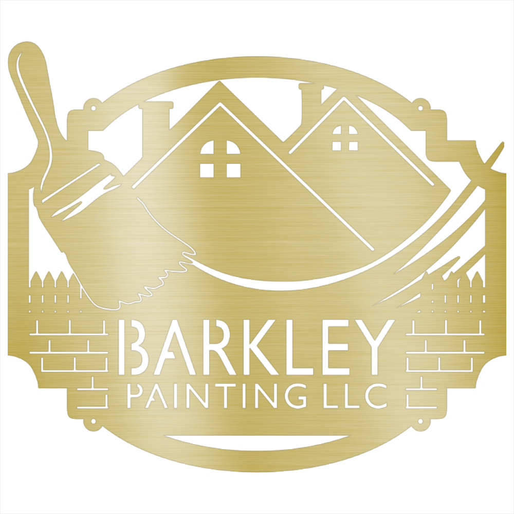 Paint Brush Custom Sign Gold