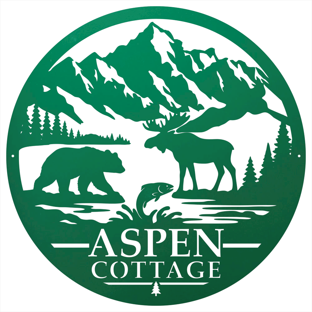 9568 - Mountain Sign Green