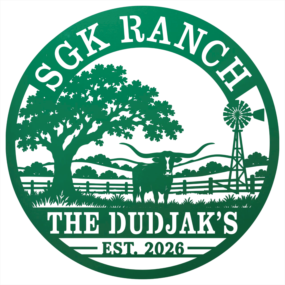 9475 - Custom Ranch Quote Green