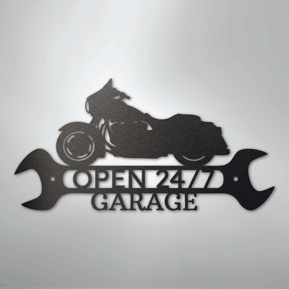 Custom Metal Wall Art - Personalized Garage Sign