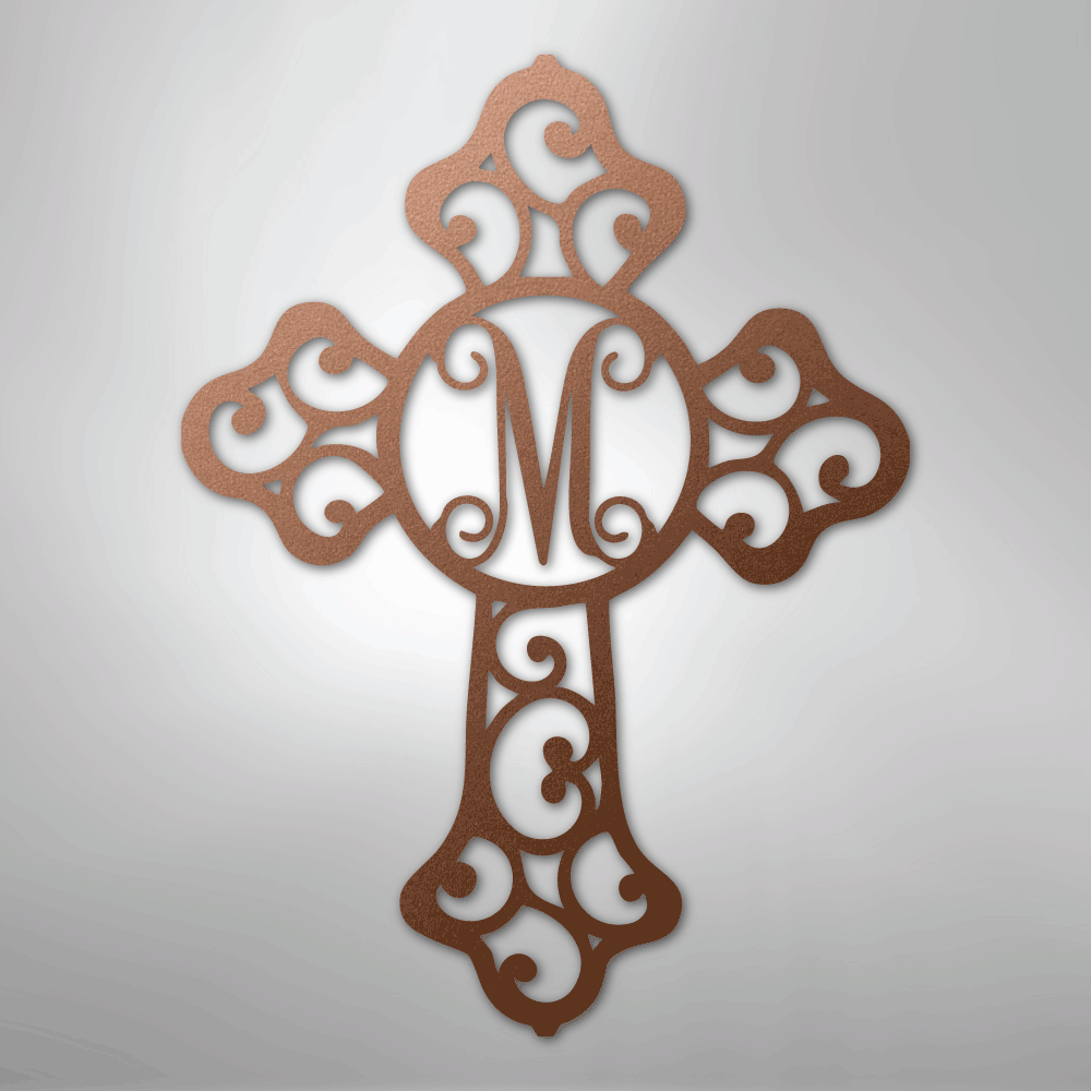 Custom Metal Wall Art - Personalized Christian Sign Copper
