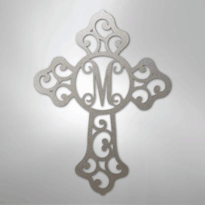 Custom Metal Wall Art - Personalized Christian Sign Silver