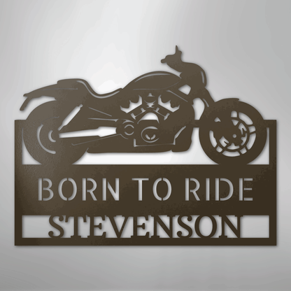 Custom Metal Wall Art - Personalized Car Garage Steel sign Stone