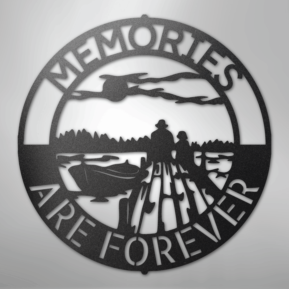 Custom Metal Wall Art - Personalized Family Memories Sign