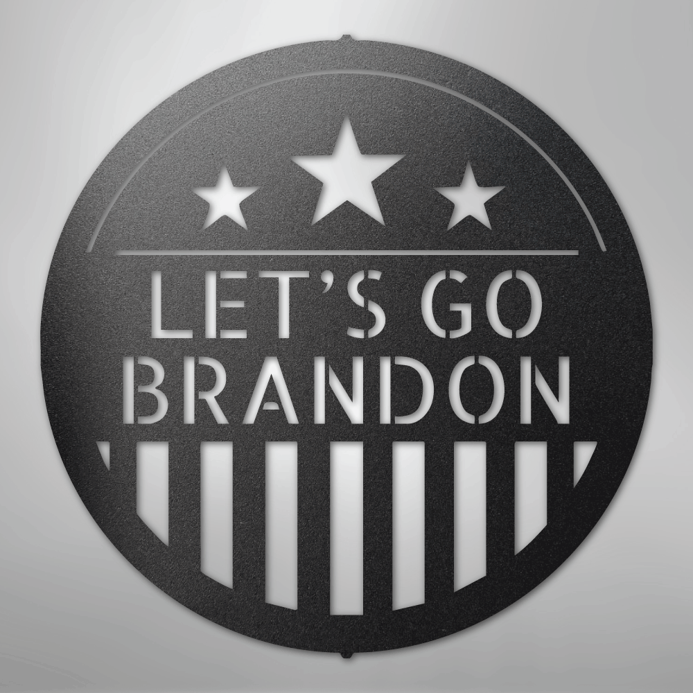 Custom Metal Wall Art - Personalized Patriotic Sign