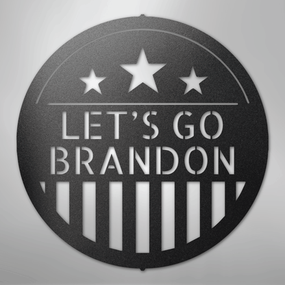 Custom Metal Wall Art - Personalized Patriotic Sign