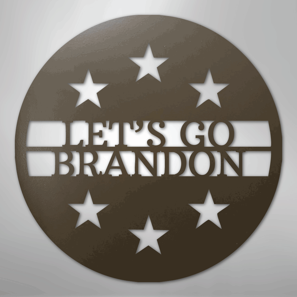 Custom Metal Wall Art - Personalized Patriotic Sign Stone