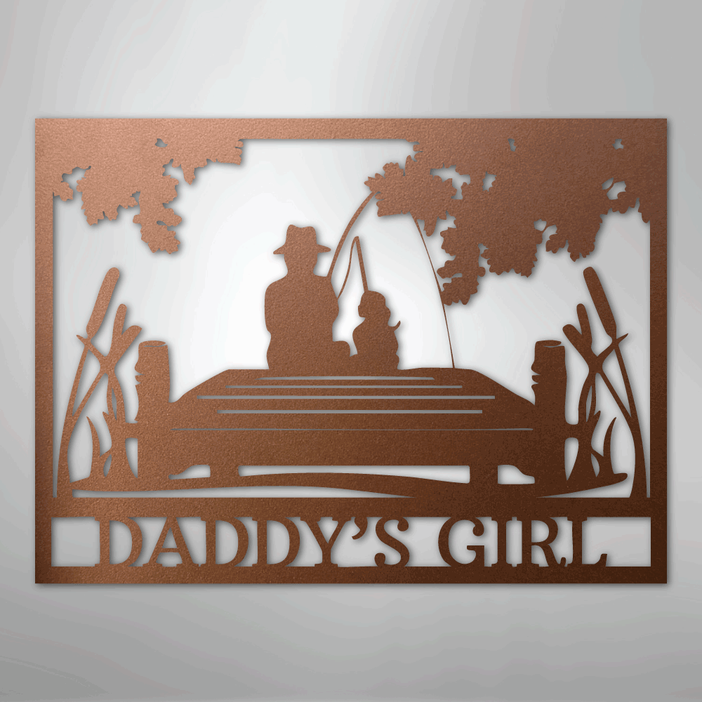 Custom Metal Wall Art - Personalized Memorial Sign Copper