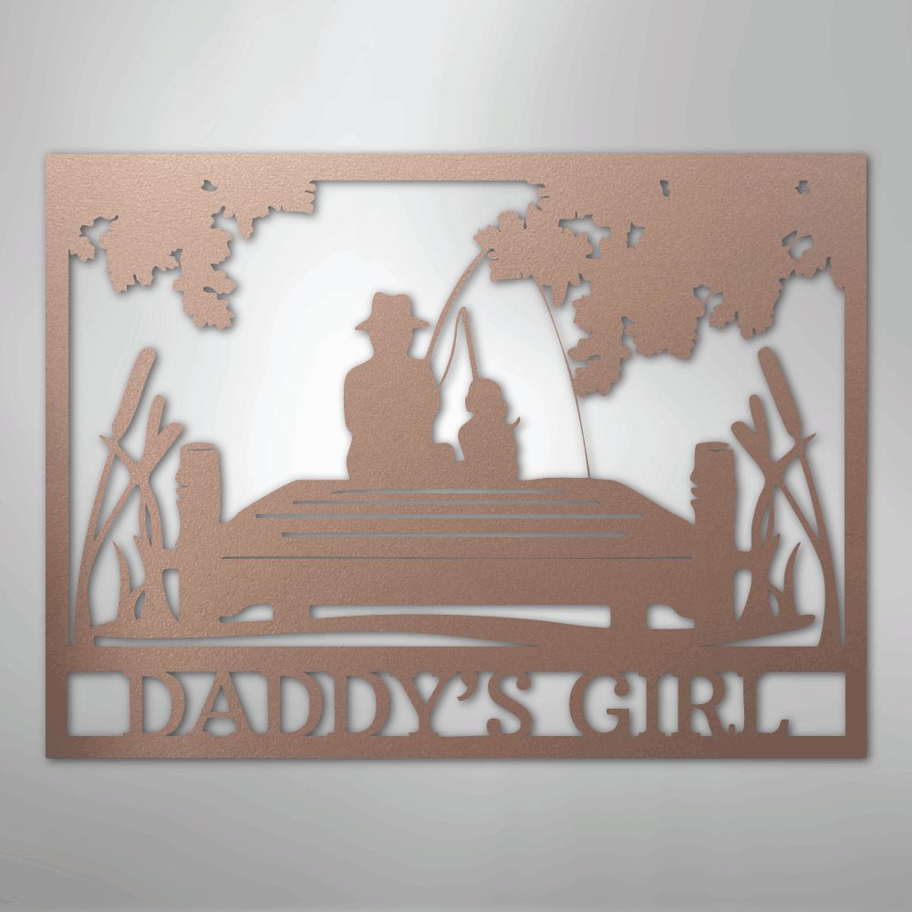 Custom Metal Wall Art - Personalized Memorial Sign Rose