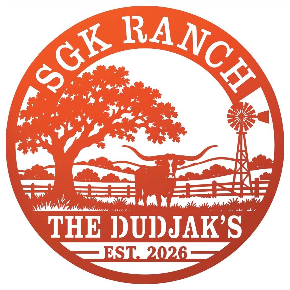 9475 - Custom Ranch Quote Orange