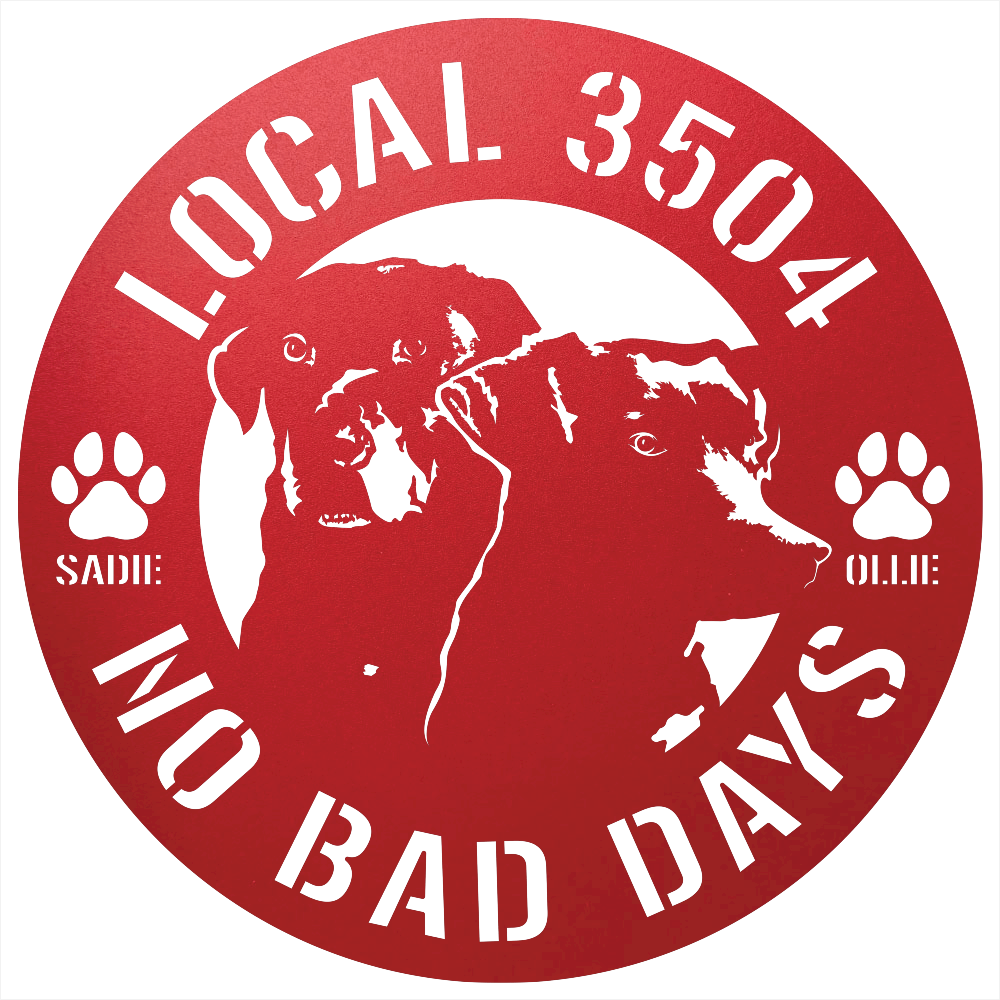 8808 - Custom Steel Wall Decor Red