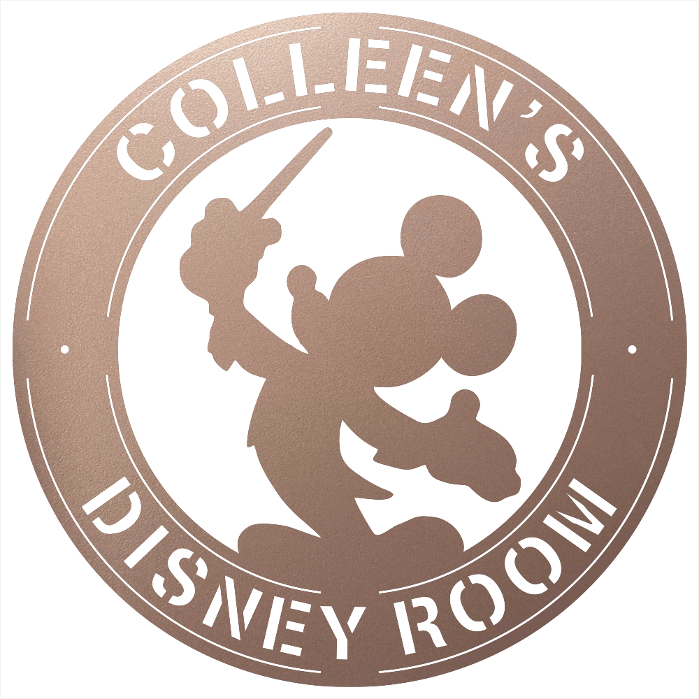 8819 - Custom Steel Wall Decor Rose