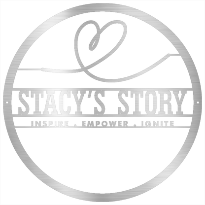 Stacy Sign Custom Design - Custom Steel Wall Decor