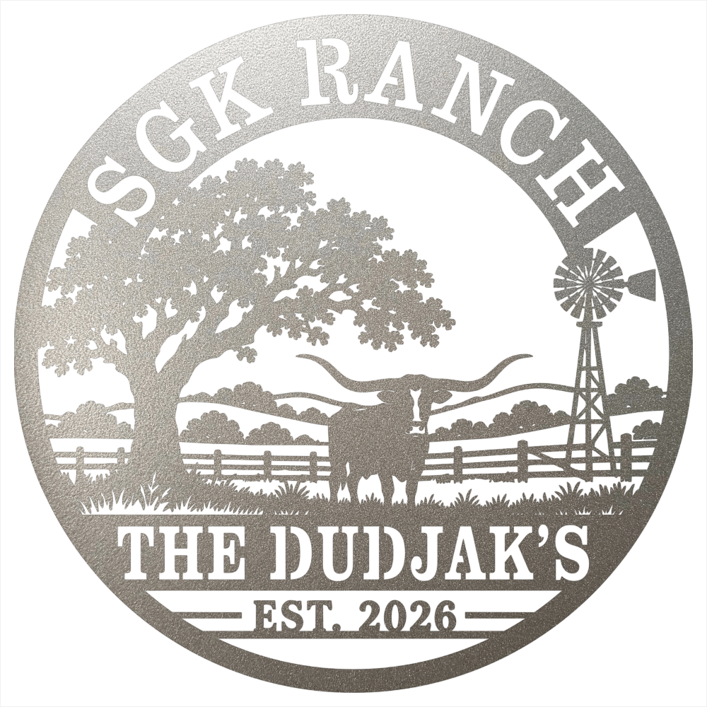 9475 - Custom Ranch Quote Silver