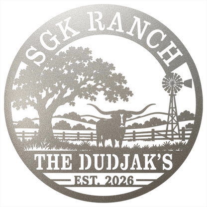 9475 - Custom Ranch Quote Silver