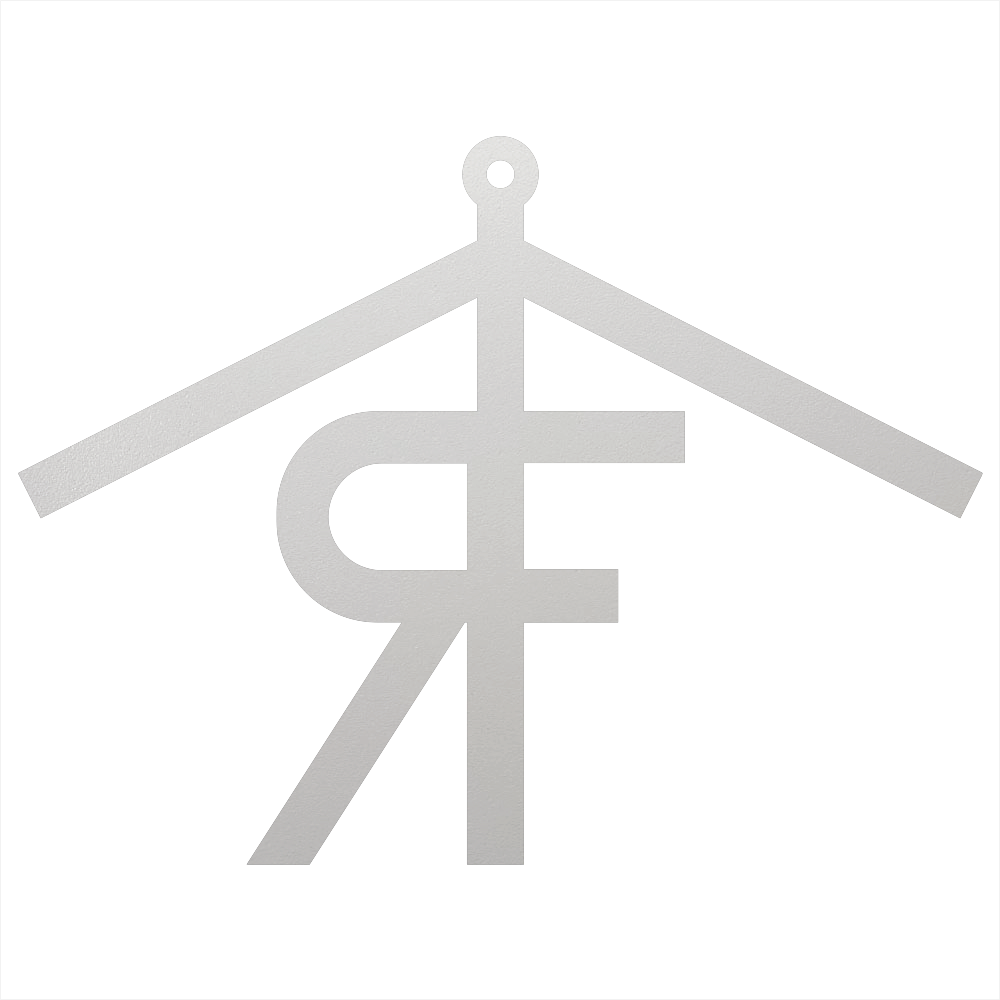 8913 - Custom Steel Wall Decor White