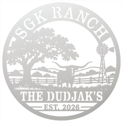 9475 - Custom Ranch Quote White