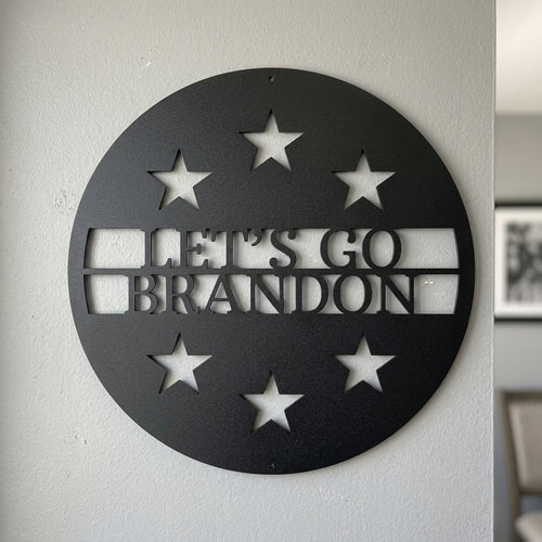 Custom Metal Wall Art - Personalized Patriotic Sign