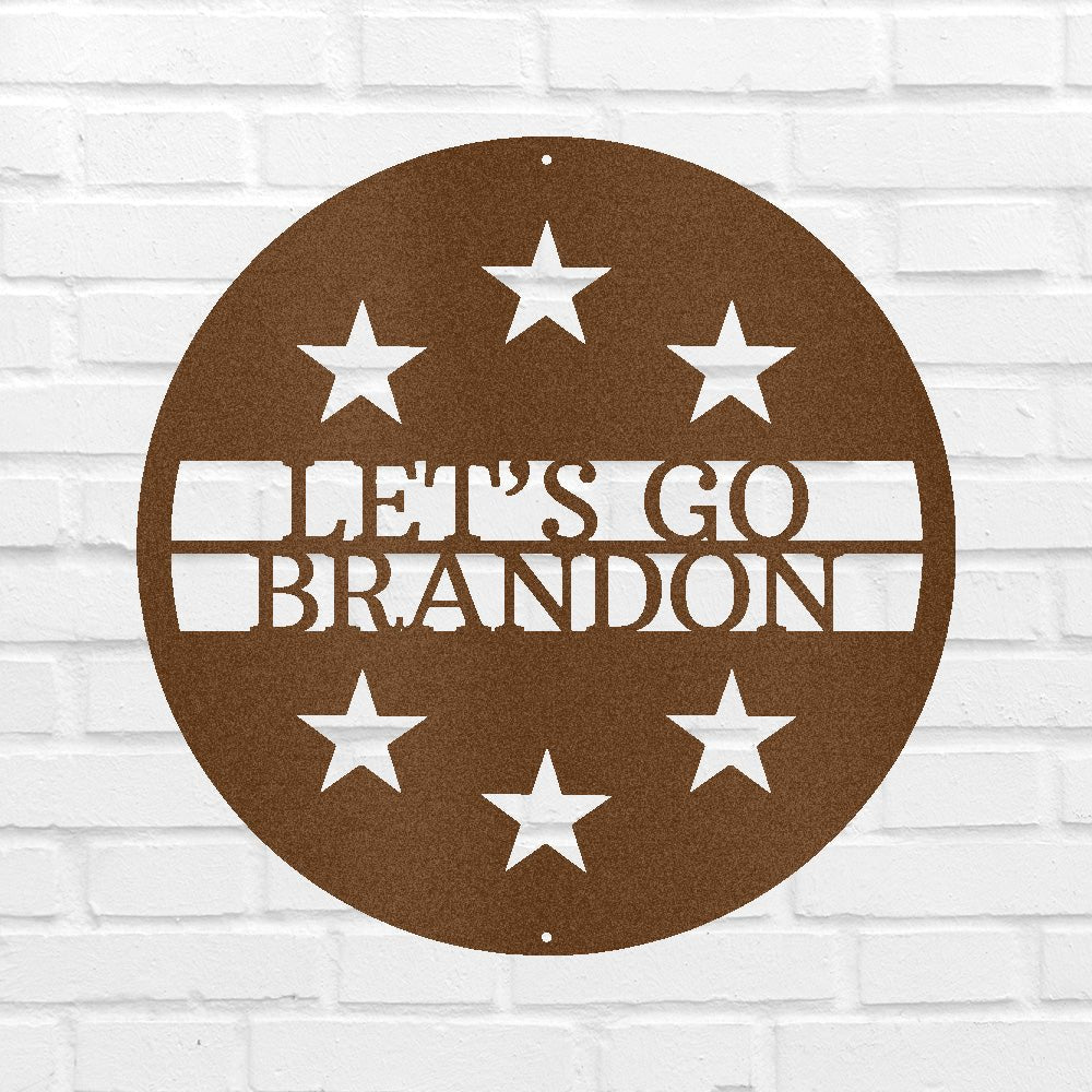 Custom Metal Wall Art - Personalized Patriotic Sign