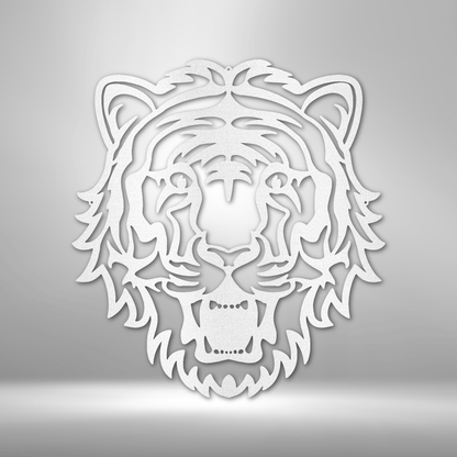 Metal Wall Art - Tiger Sign