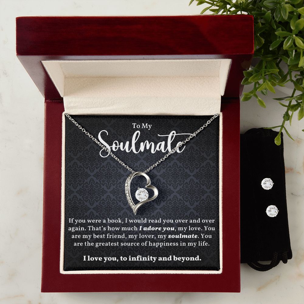 You Are My Best Friend Gift For Soulmate Forever Love Necklace - Precious Engraved